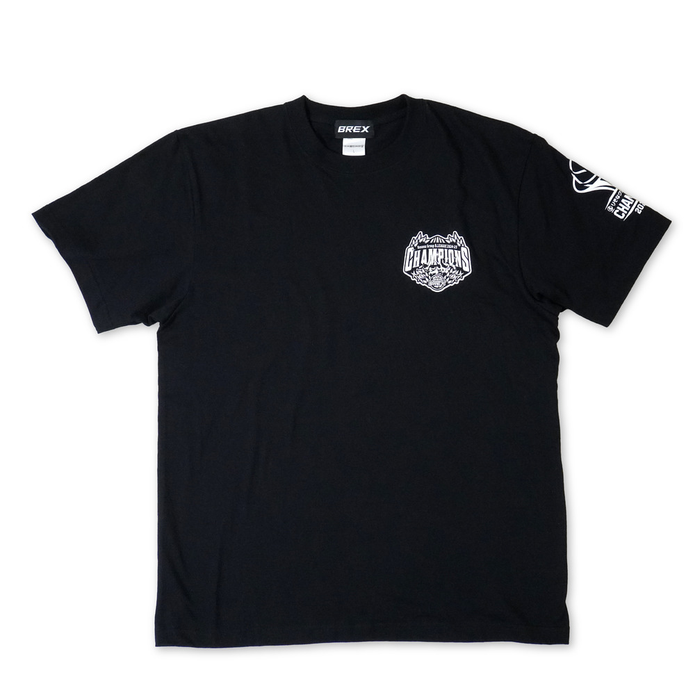 《第1次受付 6/2(月)18:00～ 6/8(日)23:59》【予約販売】BREX B.LEAGUE 2024-25 チャンピオン Tシャツ 詳細画像 ブラック 3